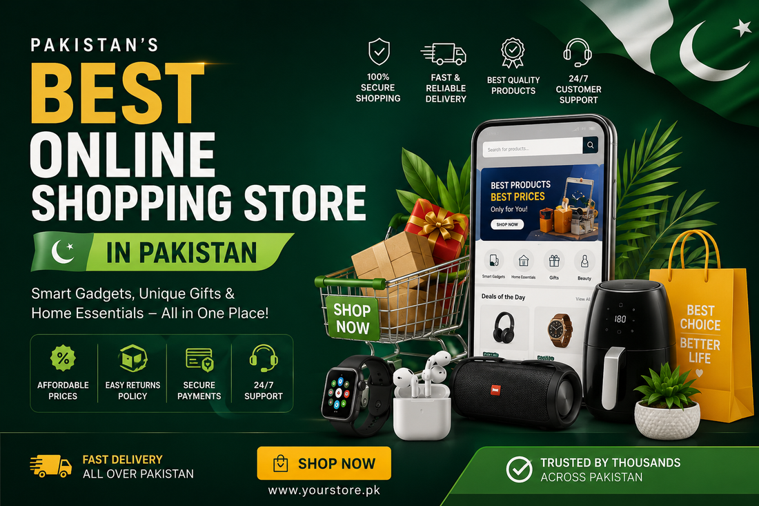 Best Online Shopping Store in Pakistan | Smart Gadgets, Gifts & Home Essentials