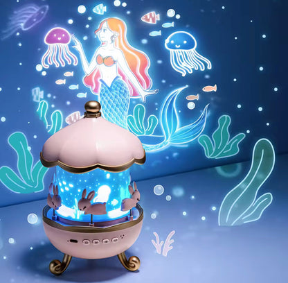 360° Rotating Galaxy Solar System Projector, 360° Rotating Kids Star Night Light Projector, Kids Home Decoration Lamp