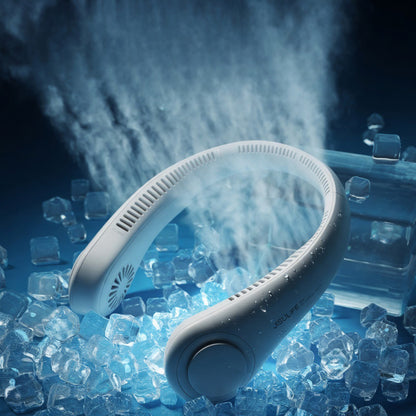 Hands-Free Portable Neck Fan – Powerful Cooling Anywhere 🧊