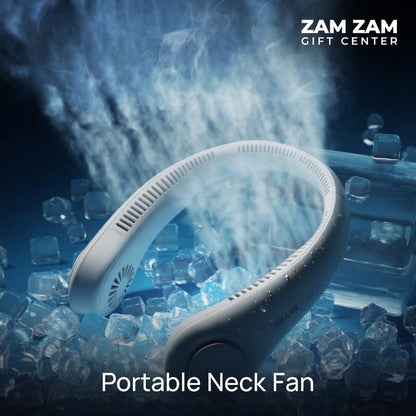 Hands-Free Portable Neck Fan – Powerful Cooling Anywhere 🧊
