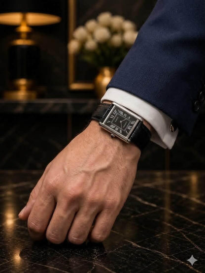Cartier Tank Model Premium Leather Strap Luxury Watch for Men & Women